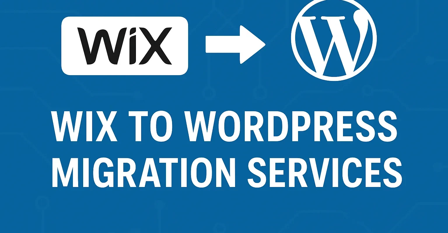 Wix to WordPress Migration Services by Allen Developers